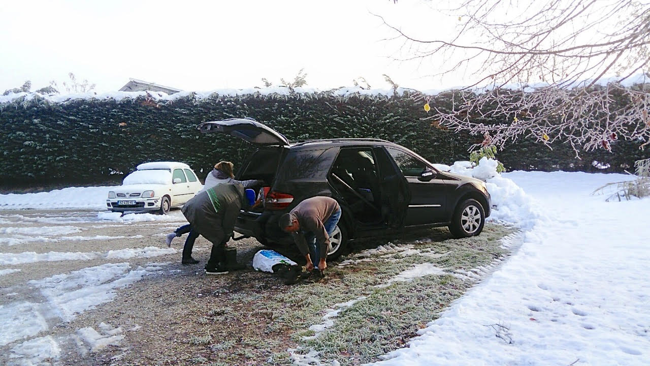 Arrivée neigeuse