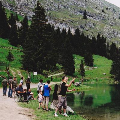 Initiation de pêche à la mouche en lac de montage 