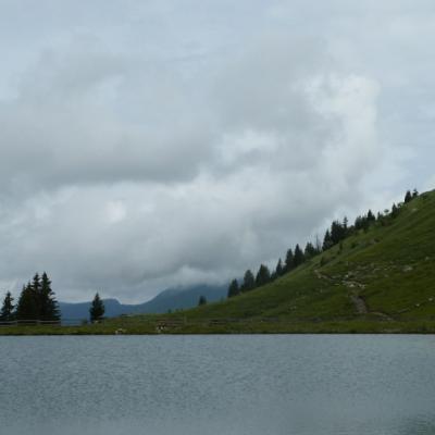 Relief aux abords du lac